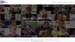 World Down Syndrome Day website