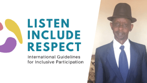 My contribution to 'Listen, Include, Respect'